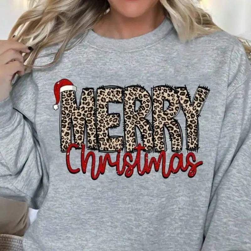 Merry Casual Long Sleeve Round Neck Daily Cotton Womenswear T-Shirts, Hoodie, Sweatshirt