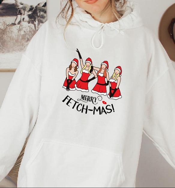 Merry Fetchmas Sweatshirt T-Shirts, Hoodie | HypeDripTees.com