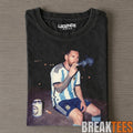 Messi Classic Retro Soccer Smoke Tee
