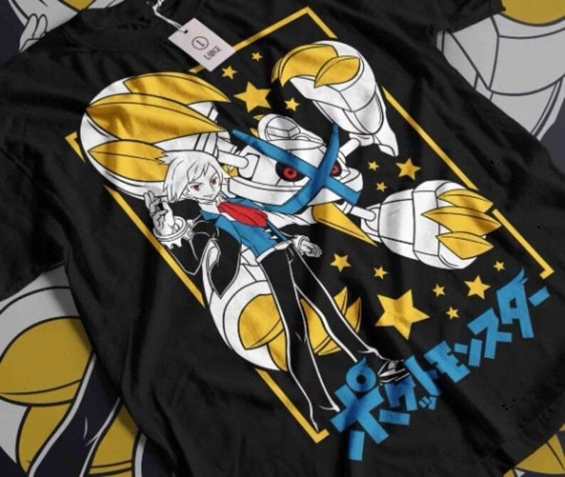 Metagross T-shirt, Japanese Anime Graphic T-shirt Hoodie, Sweatshirt | HypeDripTees.com