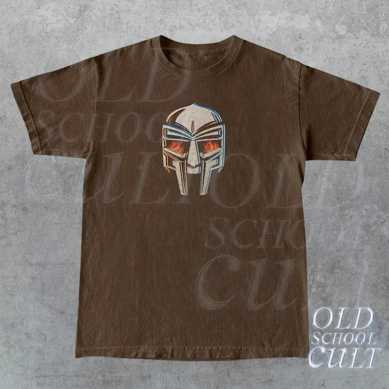 Metal Face Y2k Graphic T-Shirt | Madvillain Metal Face Tee | Retro Unisex 90s Tee | Warrior Tee | Oversize Classic Shirt...