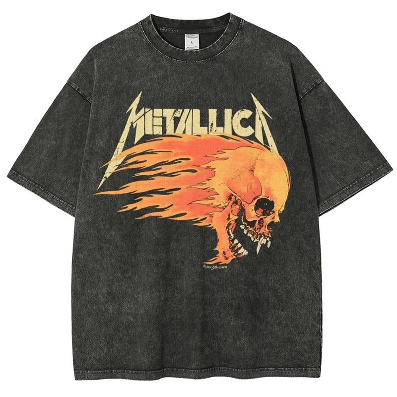 Metallica men's graphic tees vintage shirts Graphic T-shirt men gifts cotton fabric menswear Hoodie, Sweatshirt
