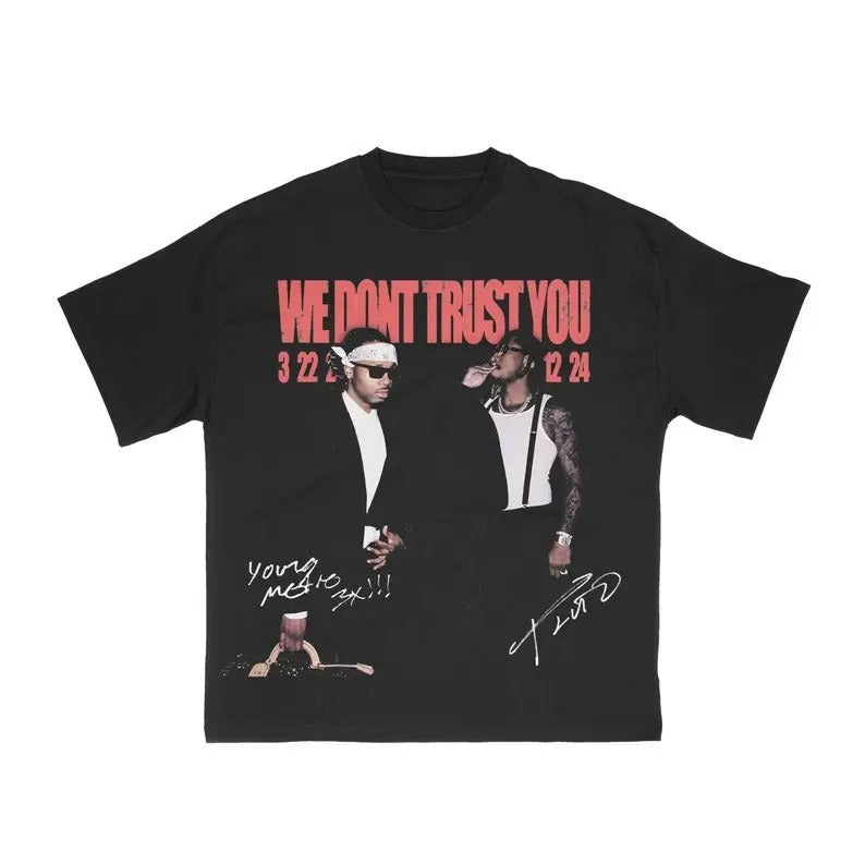 Metro Boomin and Future Shirt, We Don't Trust You Shirt, Rap Merch Classic Unisex Hoodie, Sweatshirt | HypeDripTees.com