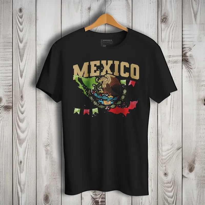 Mexican Flag Celebration Short Sleeve T-Shirt- Playera De Mexico Hoodie, Sweatshirt | HypeDripTees.com