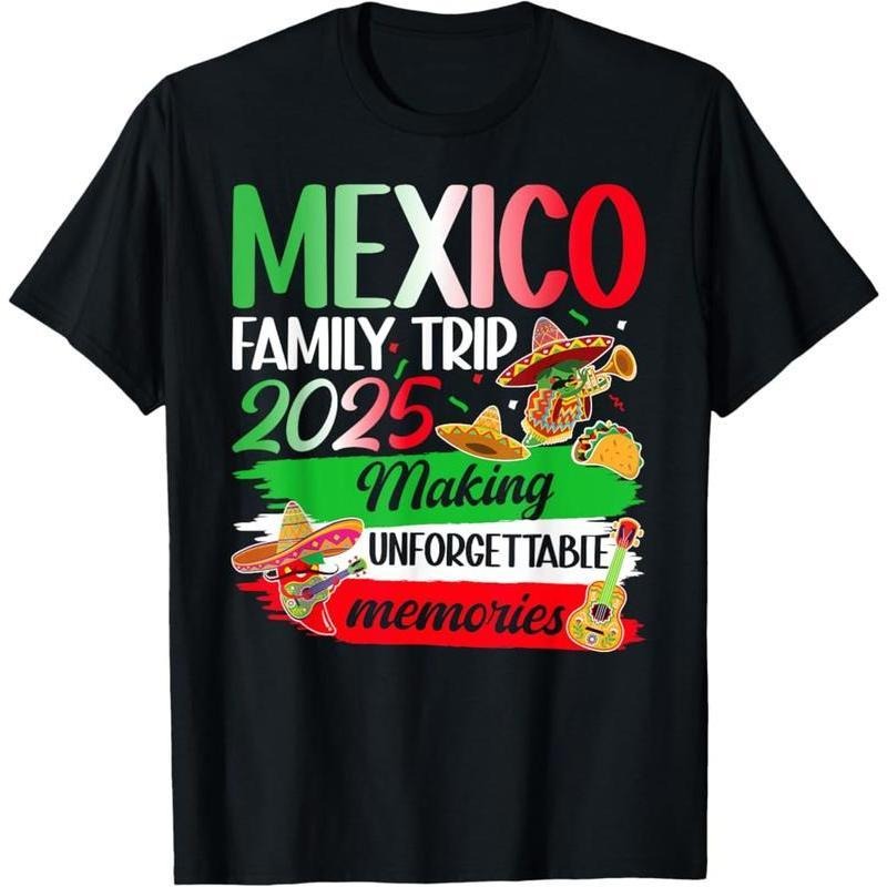Mexico Family Trip 2025 Making Memories Mexico Vacation T-Shirt Hoodie, Sweatshirt | HypeDripTees.com
