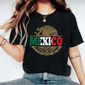 Mexico Shirt, Mexican Flag T-shirt, Matching Independence Day Tee, Mexico Coat Of Arms Shirt, Unisex Latin Gift Tee, Mexican Eagle Shirt, Proud Mexican Tee. Comfort Womenswear