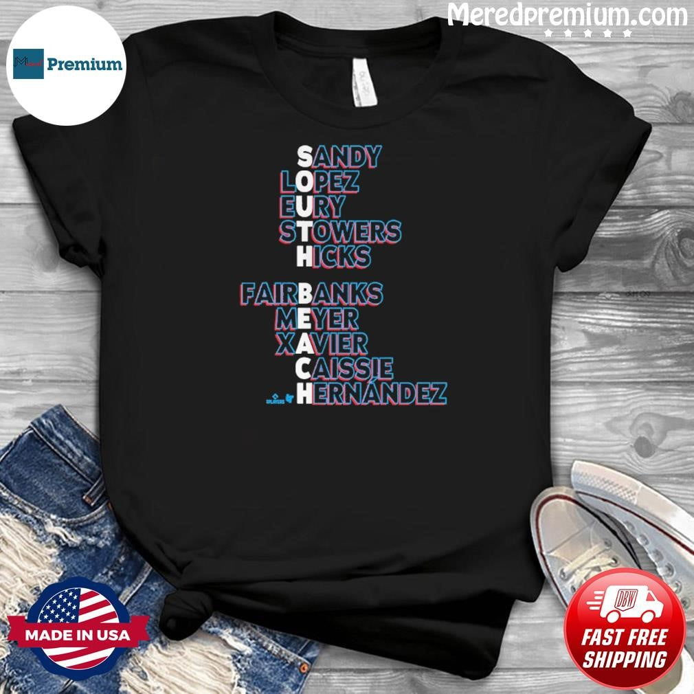 Miami Baseball South Beach Names 2026 Shirt