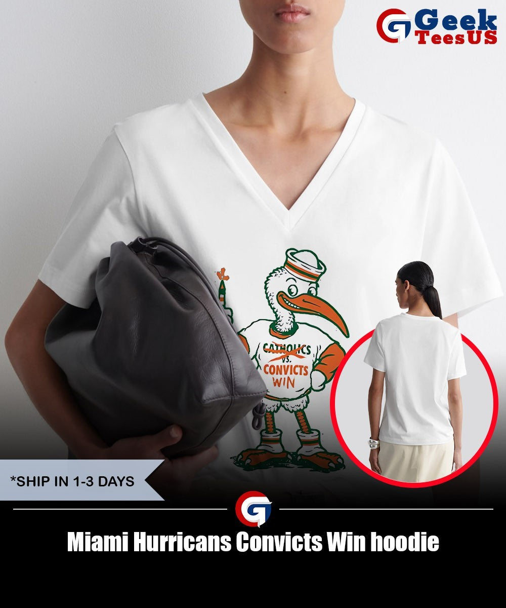 Miami Hurricans Convicts Win shirt