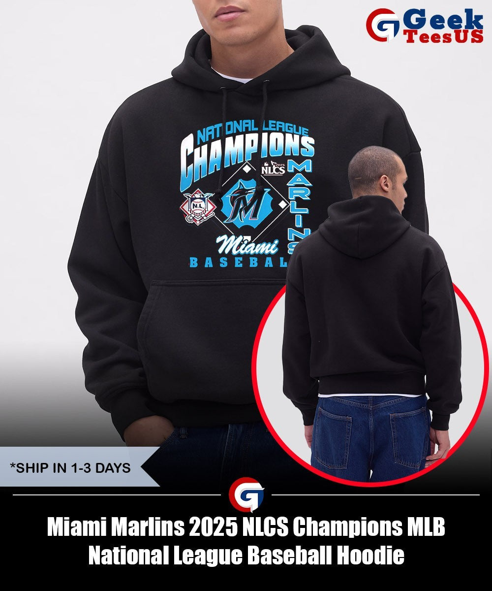 Miami Marlins 2025 NLCS Champions MLB National League Baseball shirt