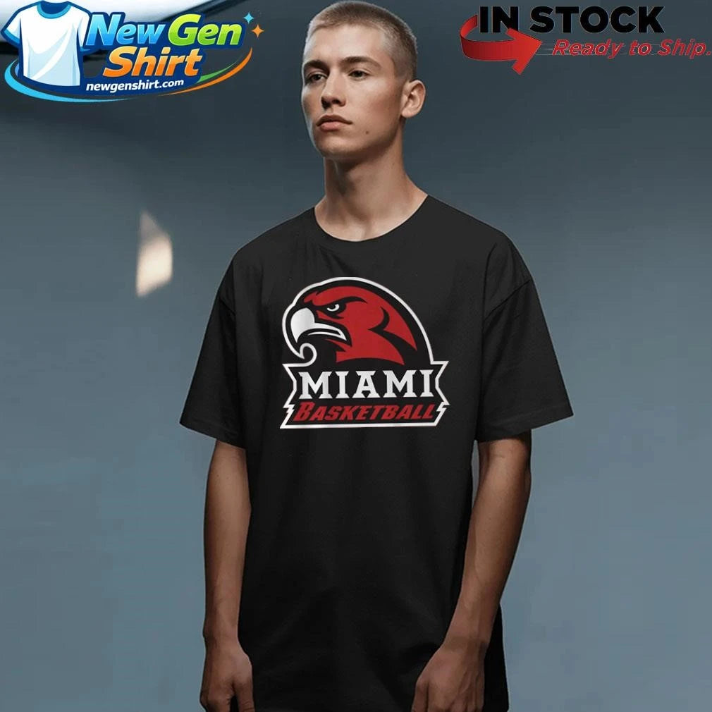Miami (OH) Basketball Logo Shirt