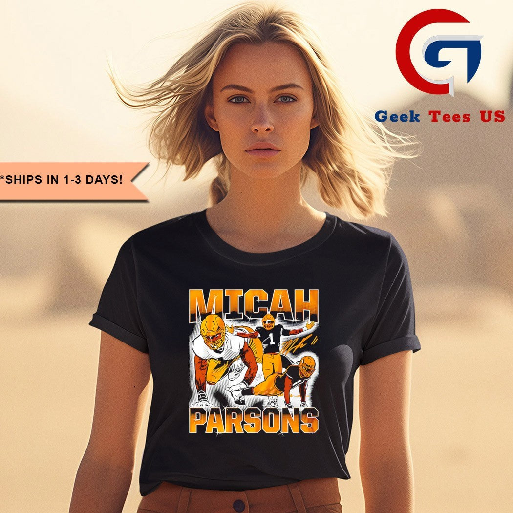 Micah Parsons Green Bay Packers football Masterpiece signature shirt