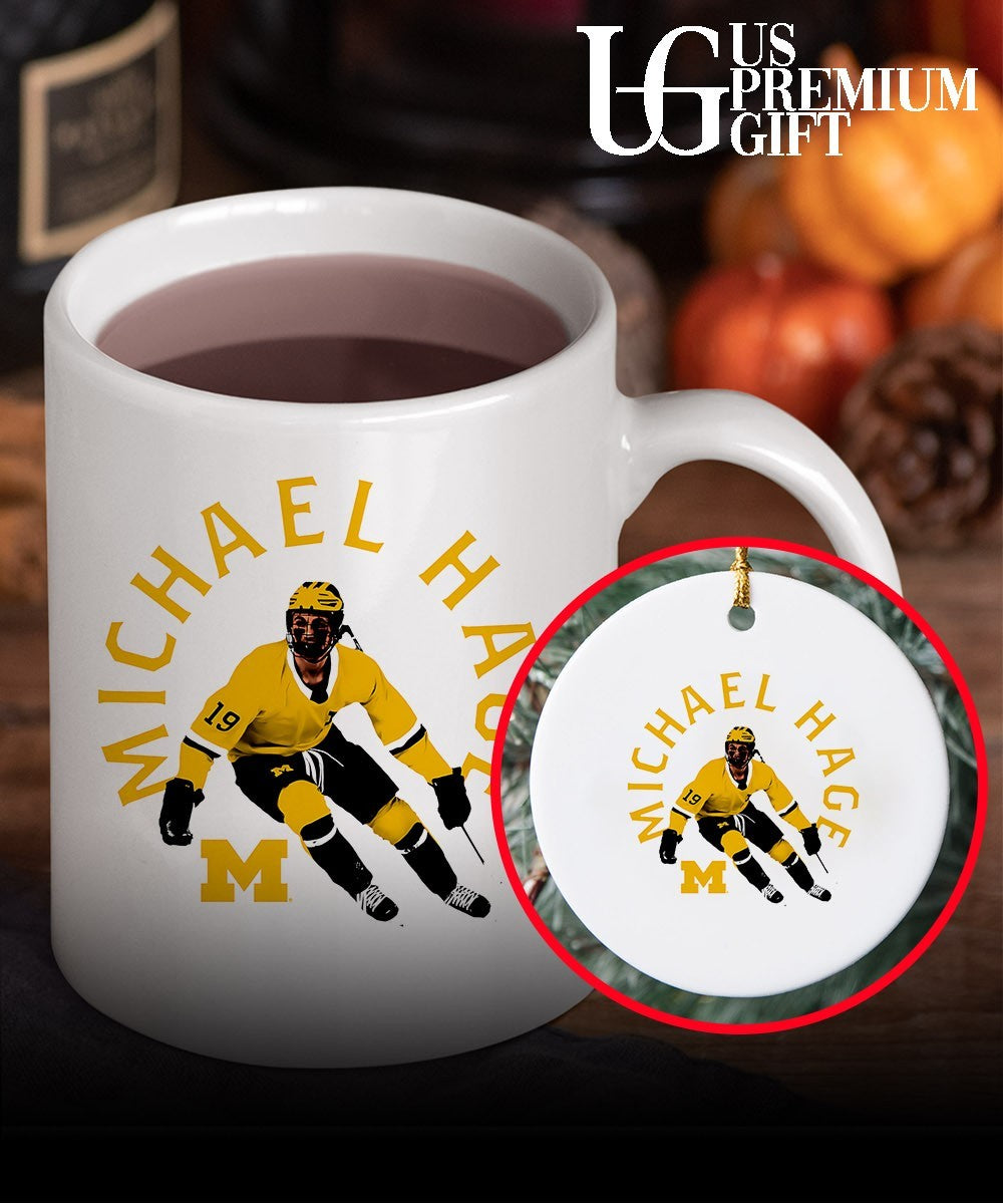 Michael Hage Michigan Wolverines hockey 2026 shirt