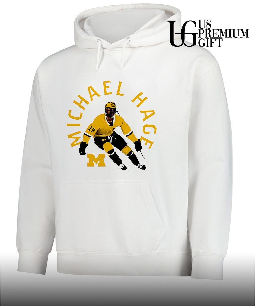 Michael Hage Michigan Wolverines hockey 2026 shirt