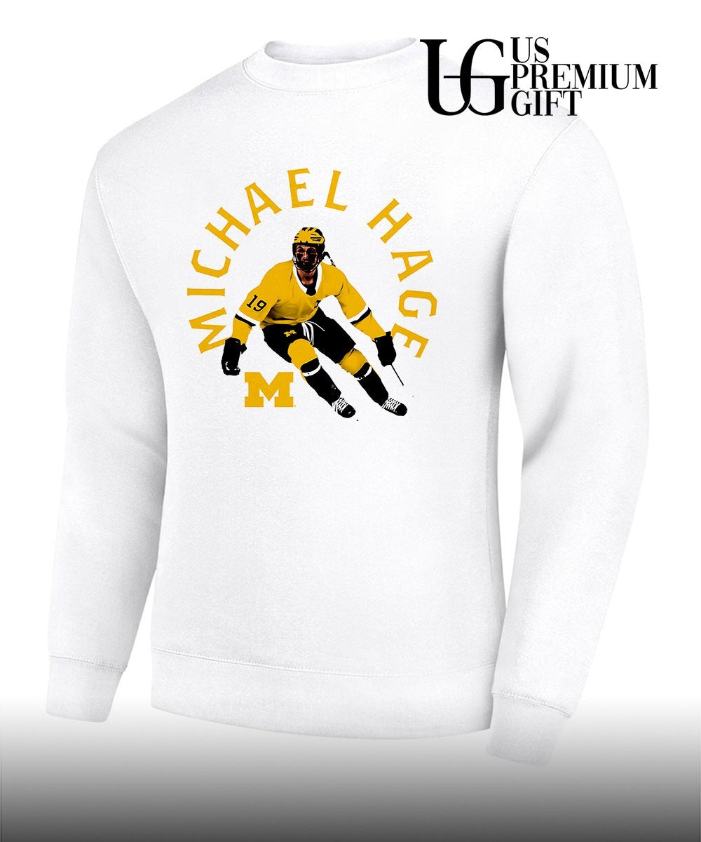 Michael Hage Michigan Wolverines hockey 2026 shirt