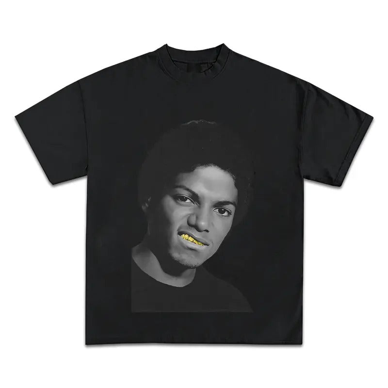 Michael Jackson "Gold Grill" Graphic Tee Shirt Hoodie, Sweatshirt | HypeDripTees.com