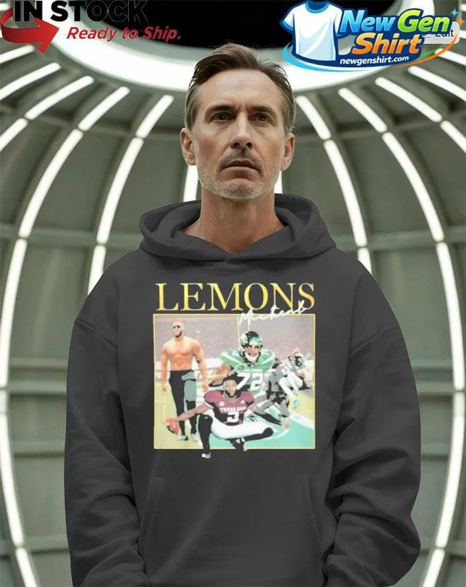 Micheal Lemons Football Us Shirt