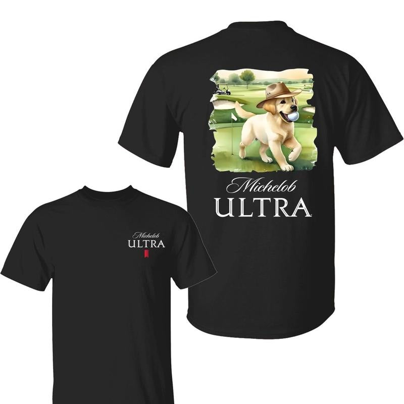 Michellob Ulltra  Golf Dog T-shirt, Golf Shirt, Outdoor Tee, Unisex Design, Men And Women, Classic Cotton, Unisex Hoodie,...