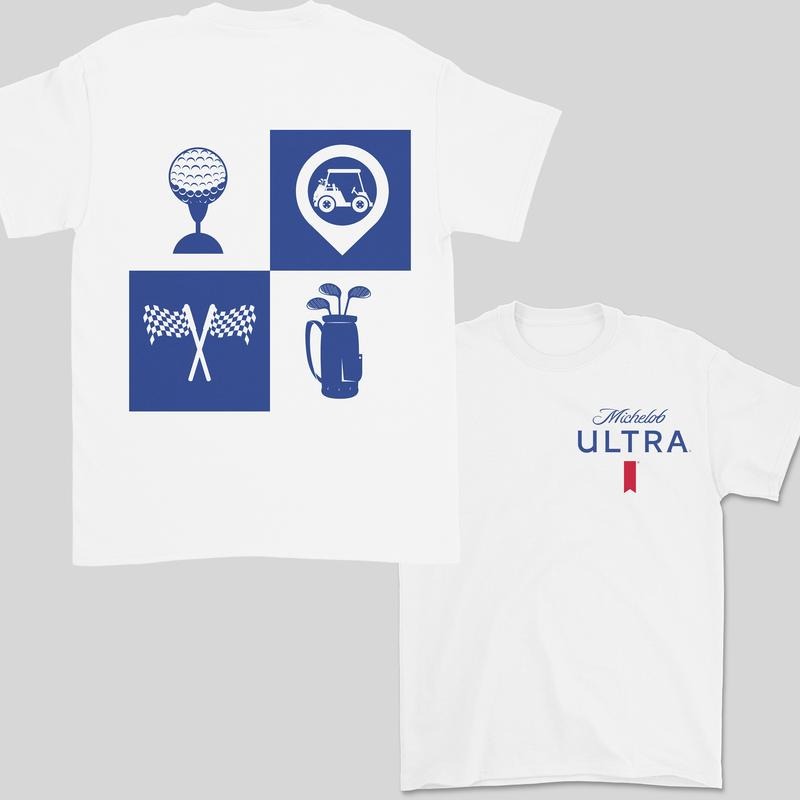 Michelob ULTRA Vintage logo Golf Course T-Shirt, Full Color, 2 Side T-Shirt, Unisex T-Shirt, For Men, For Women Hoodie,...