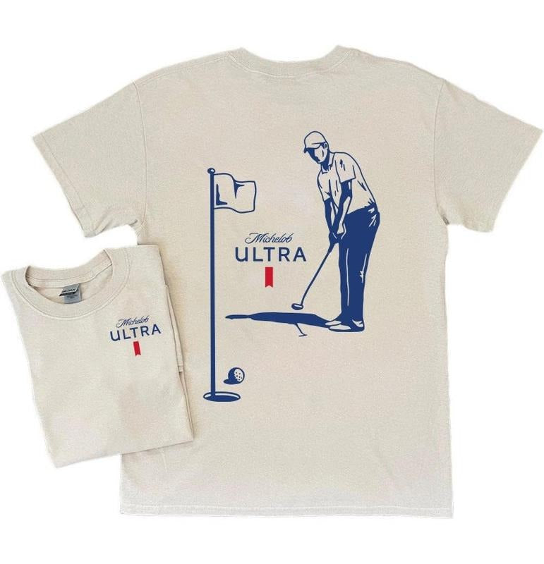Michelob ULTRA golf tee, Michelob Tshirt, Beer Tshirt CobCobClo Hoodie, Sweatshirt | HypeDripTees.com
