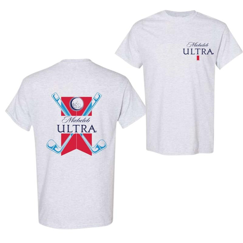 Michelob Ultra Golf Club Tee 2 Side 2 Side Tshirt - Full Color - Casual Shirts Hoodie, Sweatshirt | HypeDripTees.com