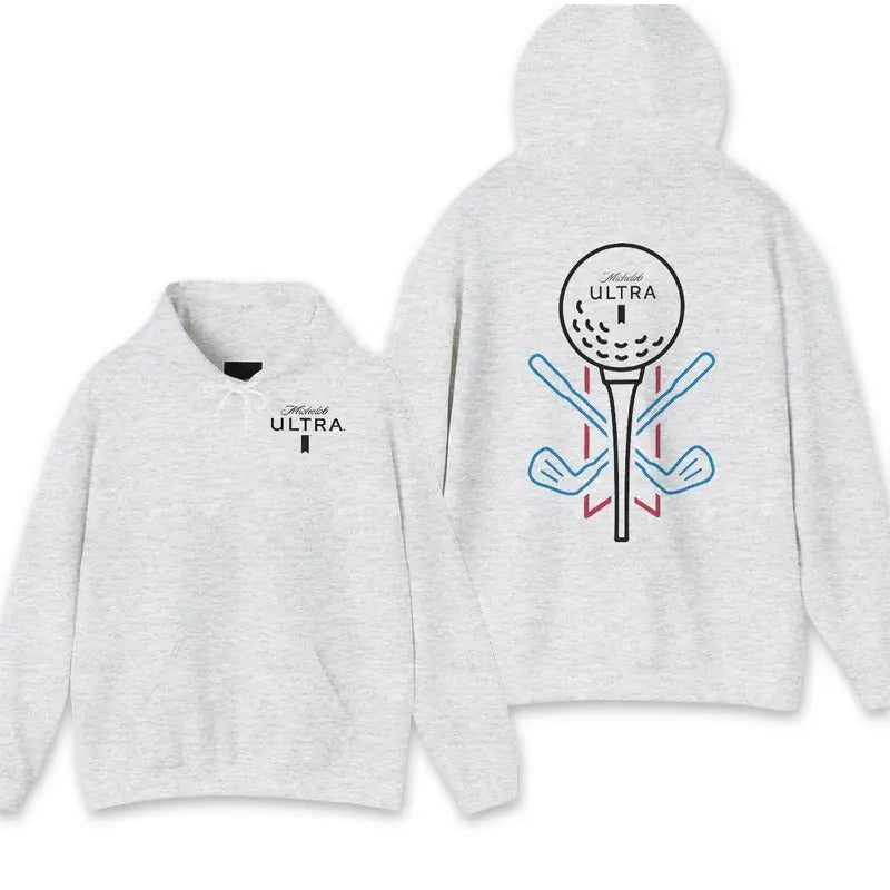 Michelob Ultra Golf Tshirt , Michelob Ultra Golf Shirt , Unisex Clothing Hoodie, Sweatshirt | HypeDripTees.com