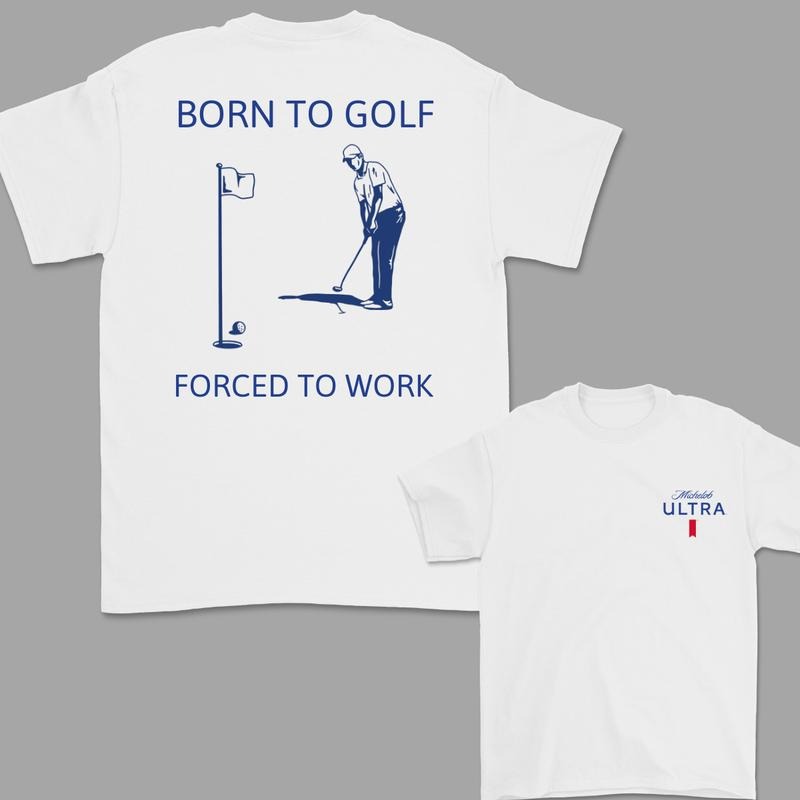 Michelob Ultra Golfing New Version T-Shirt, 2 Side T-Shirt For Men, Gift For Menstyle{n002}3 Hoodie, Sweatshirt