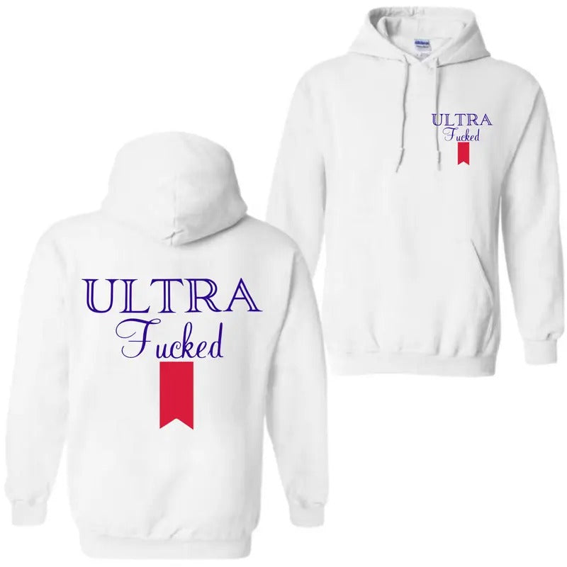 Michelob Ultra Light Beer Hoodie, Ultra Fxxk T-Shirt, Sweatshirt - Wide Color Selection, Size Inclusivity - 100% Cotton