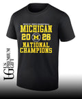 Michigan Men’s Basketball 2025-2026 National Champions shirt