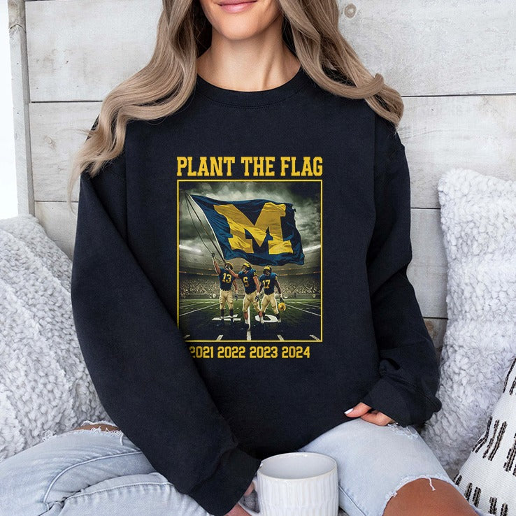 Michigan Plant The Flag In Ohio T Shirt