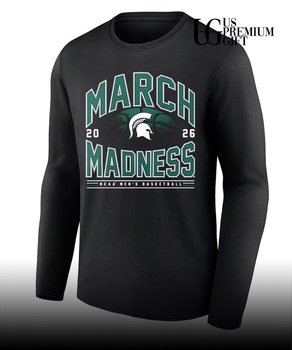 Michigan State Spartans Men’s basketball NCAA March Madness 2026 shirt