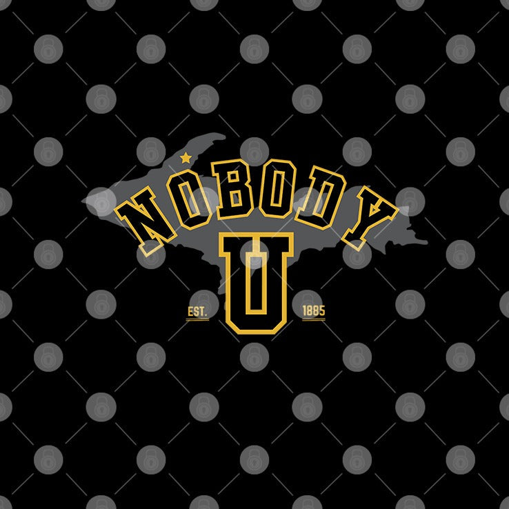 Michigan Tech Basketball Nobody U T Shirt
