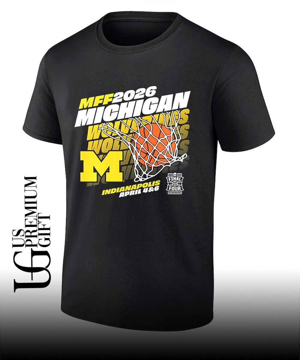 Michigan Wolverines 2026 Men’s Basketball Final Four Bound shirt