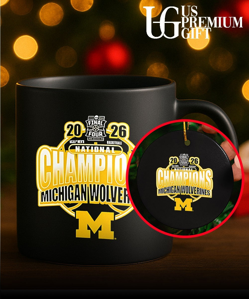 Michigan Wolverines 2026 Men’s Basketball National Champions shirt