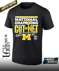 Michigan Wolverines 2026 NCAA Men’s Basketball National Champions cut the net shirt