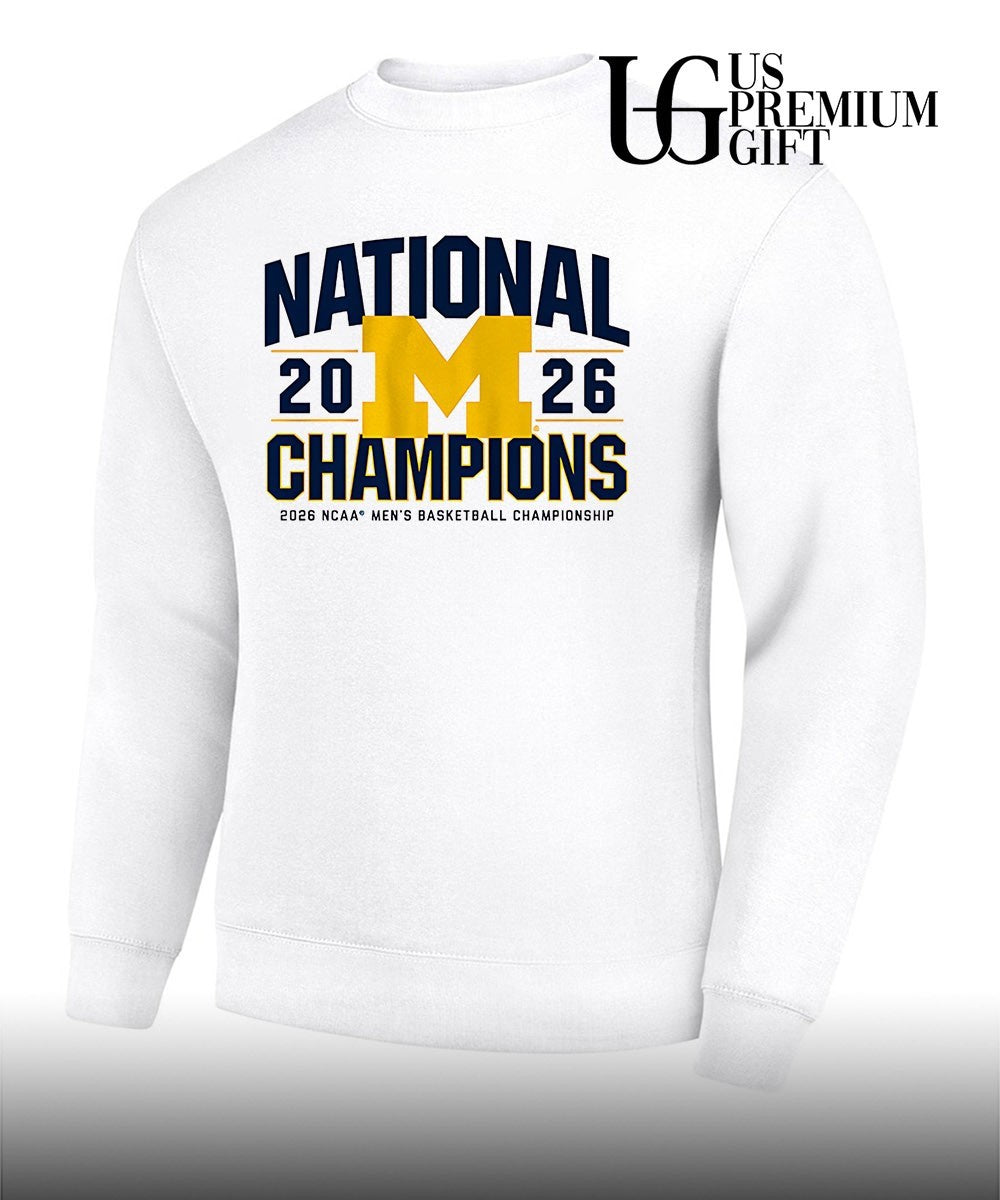 Michigan Wolverines 2026 NCAA Men’s Basketball National Champs classic shirt