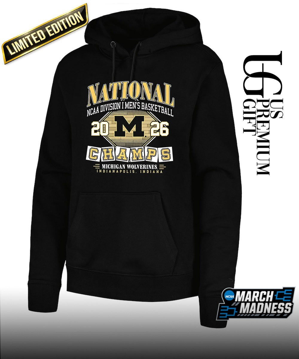 Michigan Wolverines Men’s Basketball 2026 NCAA National Champions shirt