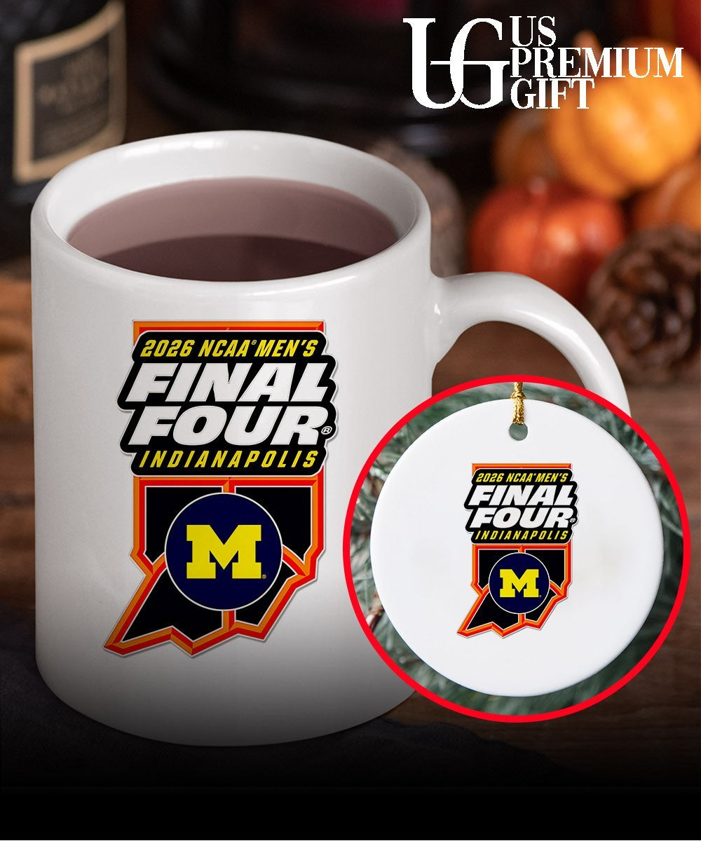 Michigan Wolverines Men’s Basketball Final Four Collector 2026 logo shirt