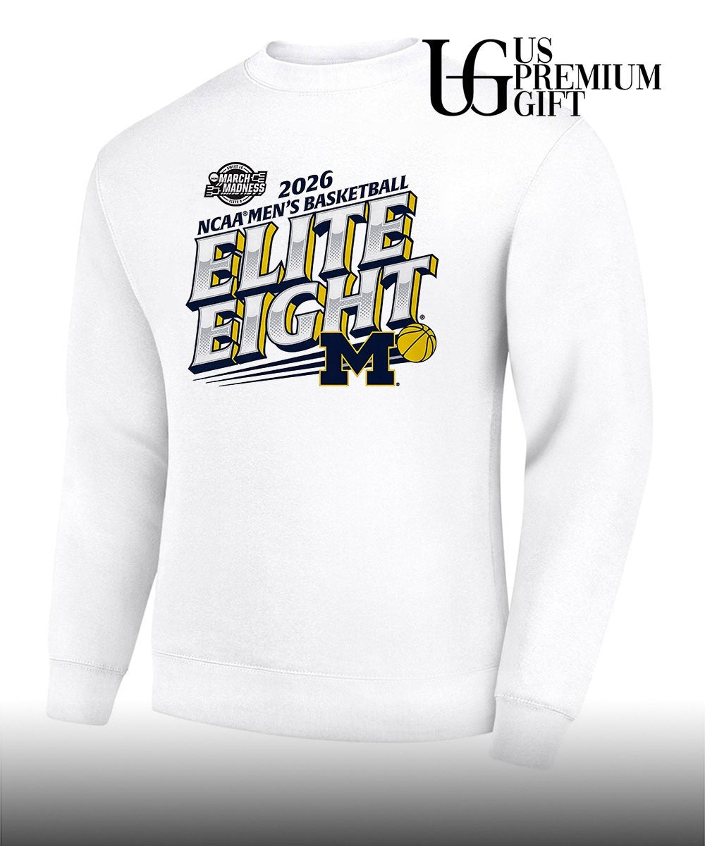 Michigan Wolverines NCAA men’s basketball 2026 Elite Eight shirt