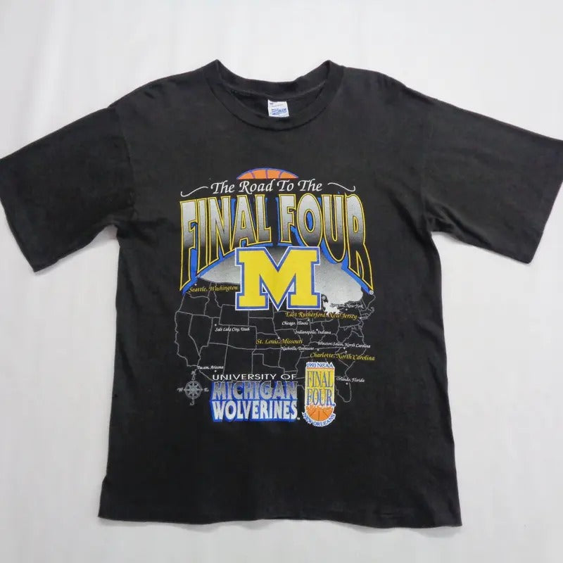 Michigan Wolverines Shirt Vintage Wolverines T Shirt 90s University of Michigan Wolverines Hoodie, Sweatshirt