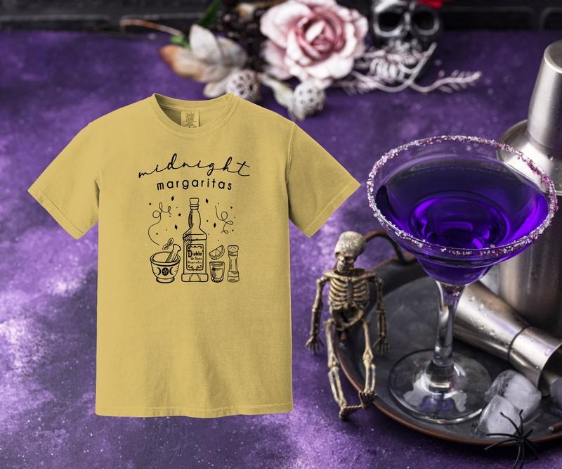 Midnight Margaritas Custom Colors Tee shirt Hoodie, Sweatshirt | HypeDripTees.com