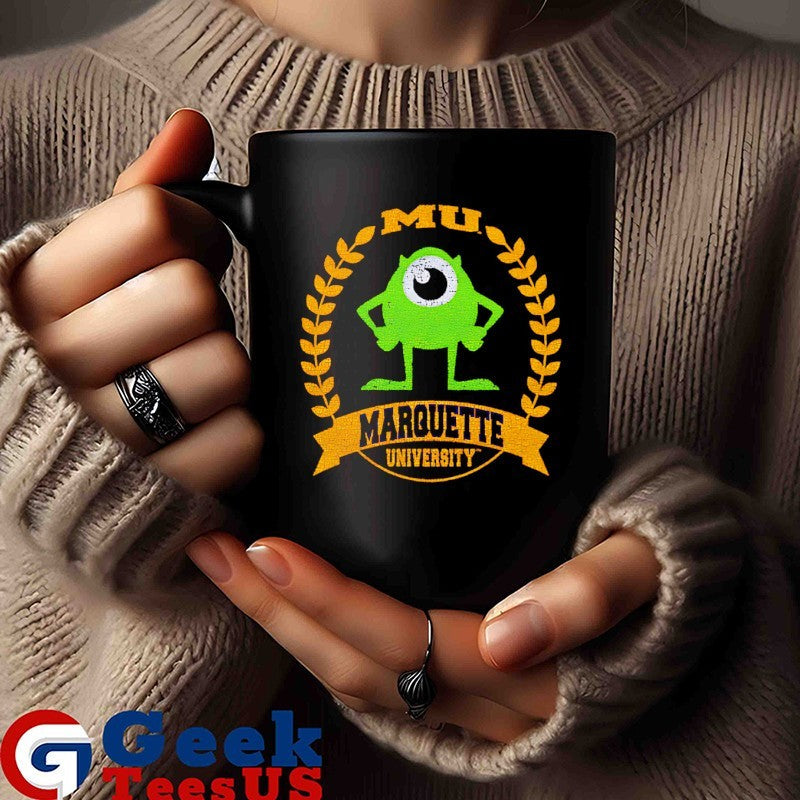 Mike Wazowski Marquette University logo shirt