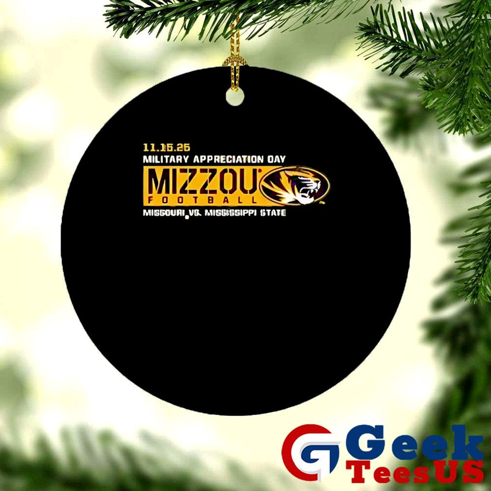 Military Appreciation Game Day 2025 Mizzou Tigers vs Mississippi State Bulldogs logo shirt