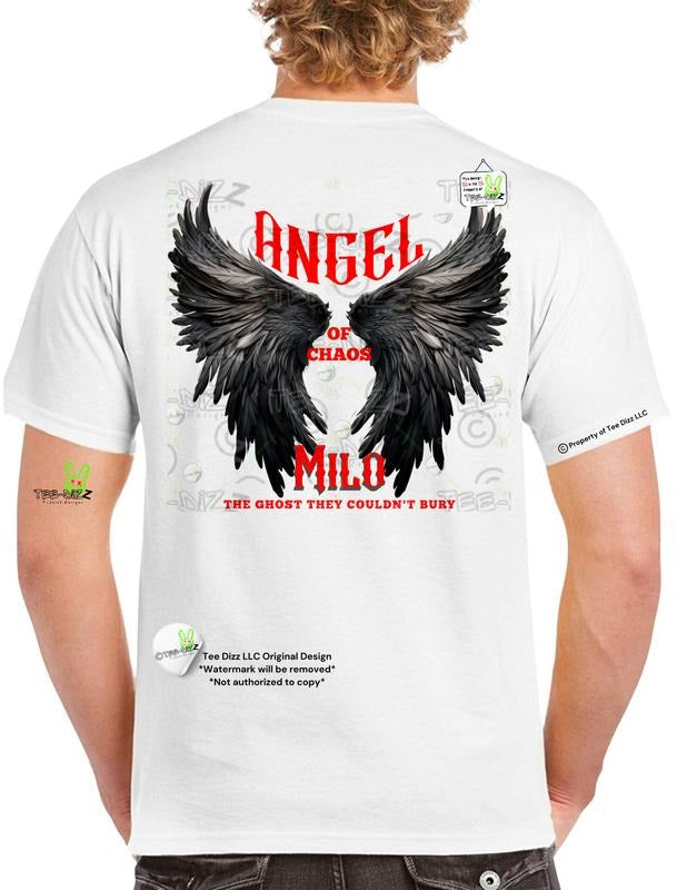 Milo: Angel of Chaos - Political Unisex graphic T-shirt Hoodie, Sweatshirt | HypeDripTees.com