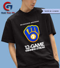 Milwaukee Brewers 12 Game Winning Streak logo shirt