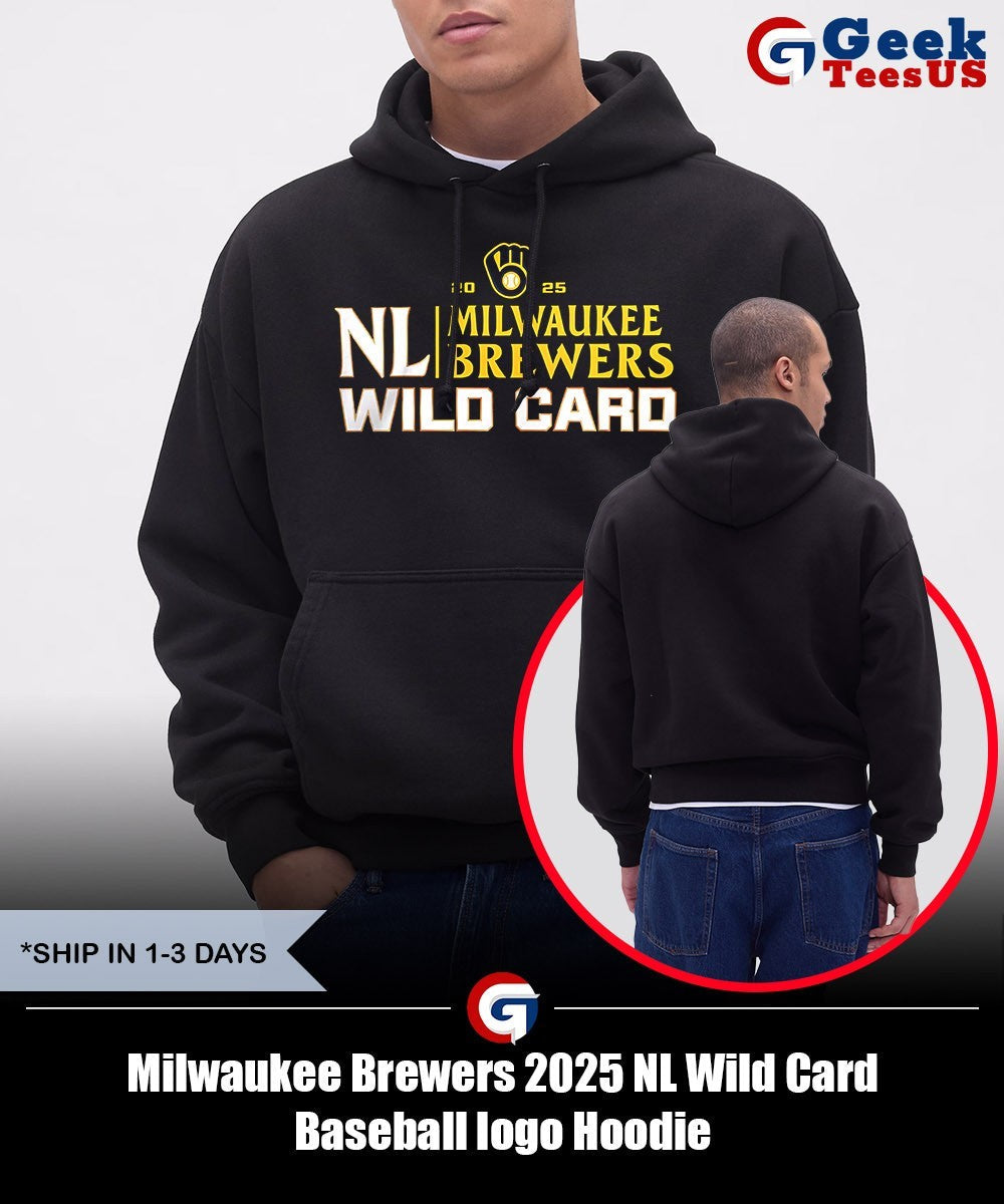 Milwaukee Brewers 2025 NL Wild Card Baseball logo shirt