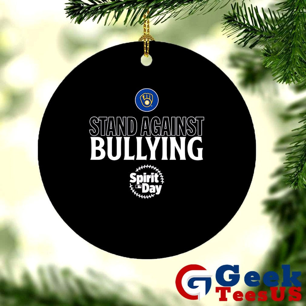 Milwaukee Brewers MLB Stand Against Bullying Spirit Day 2025 shirt