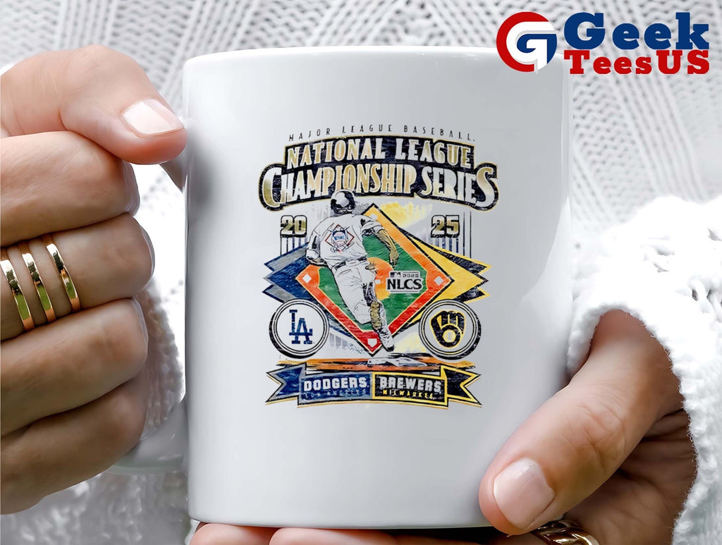 Milwaukee Brewers vs Los Angeles Dodgers 2025 NLCS Match Up shirt