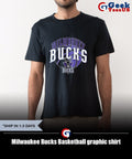 Milwaukee Bucks Basketball graphic shirt