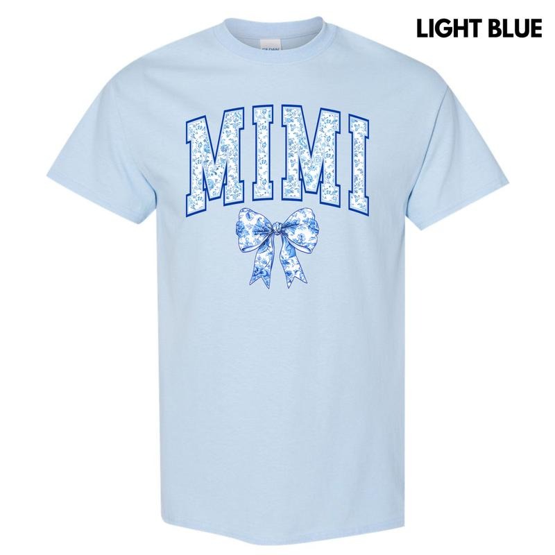 Mimi Blue Ginger Jar Florals Gildan Short Sleeve T-Shirt 'NLB' Hoodie, Sweatshirt | HypeDripTees.com