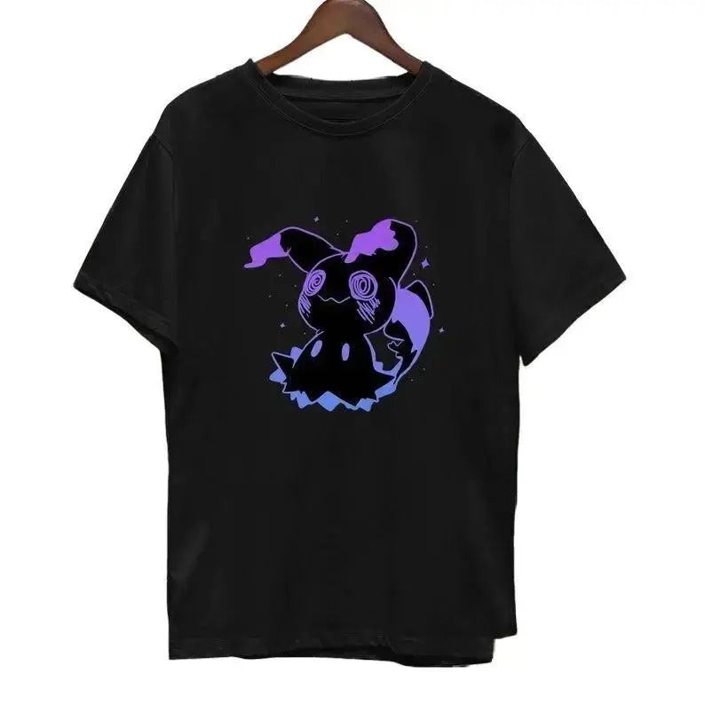Mimikyu Dark Ghost T-Shirt Funny Shirt Unisex T-Shirt Kawaii Shirt Japanese Anime Shirt Mimikyu Shirt Gift Hoodie, Sweatshirt